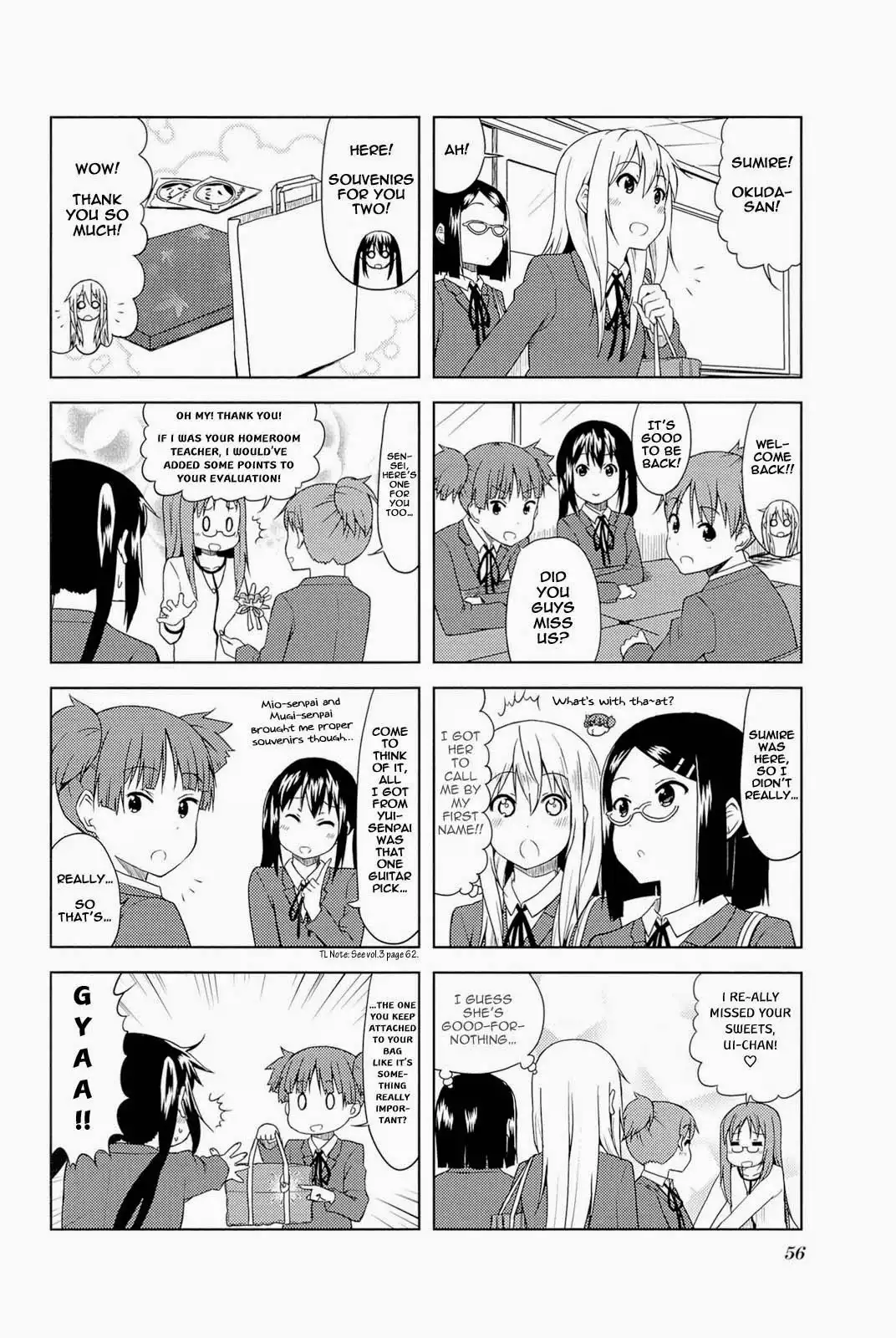 K-ON! - High School Chapter 6 8